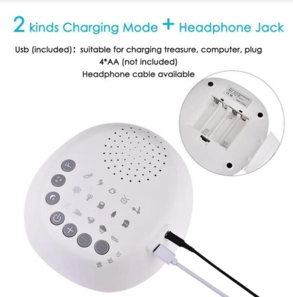 2242316453707.jpg White Noise Machine for Baby Sleeping & Relaxation