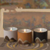 Scenic Ceramics Handcrafted Tea Cup Aromatherapy Candles