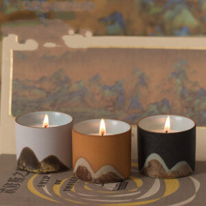 4047436b-3341-43bc-a168-0f93c685e58e.jpg Scenic Ceramics Handcrafted Tea Cup Aromatherapy Candles
