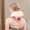 Electric Neck Massager With Heat - Neck And Shoulder Massagers For Pain Relief