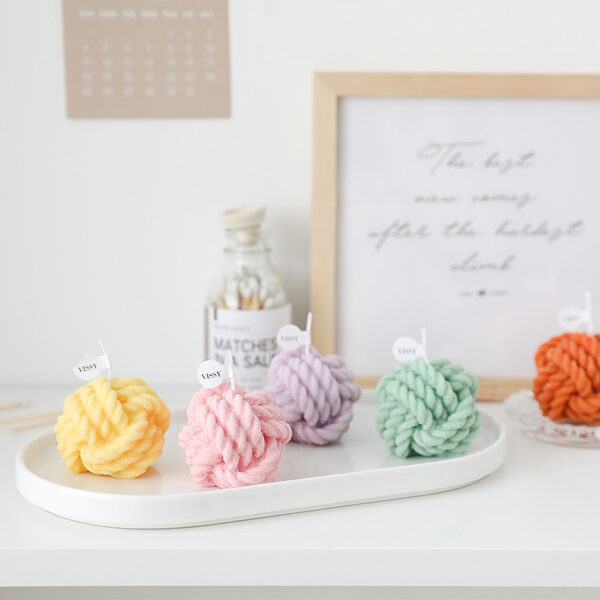8e76e982-fccf-4a2c-9a14-339481242140.jpg Aromatherapy Souvenir Photo Props Small Wool Candles